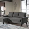 Jarreau Gray Sofa Chaise Sleeper