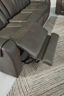Card Player Smoke Power Reclining Living Room Set W/ Adjustable Headrests -Signature Design by Ashley 1180815 1180818 T646 set 6