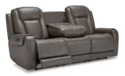 Card Player Smoke Power Reclining Living Room Set W/ Adjustable Headrests -Signature Design by Ashley 1180815 sofa 7