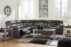 Kincord Midnight Modular Power Reclining Sectional Set -Signature Design by Ashley 13104 T646 pwr sec set 1