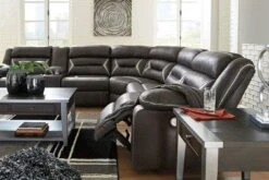 Kincord Midnight Modular Power Reclining Sectional Set -Signature Design by Ashley 13104 T646 pwr sec set 4