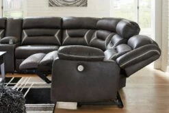 Kincord Midnight Modular Power Reclining Sectional Set -Signature Design by Ashley 13104 T646 pwr sec set 5