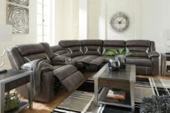 Kincord Midnight Modular Power Reclining Sectional Set -Signature Design by Ashley 13104 T646 pwr sec set 6