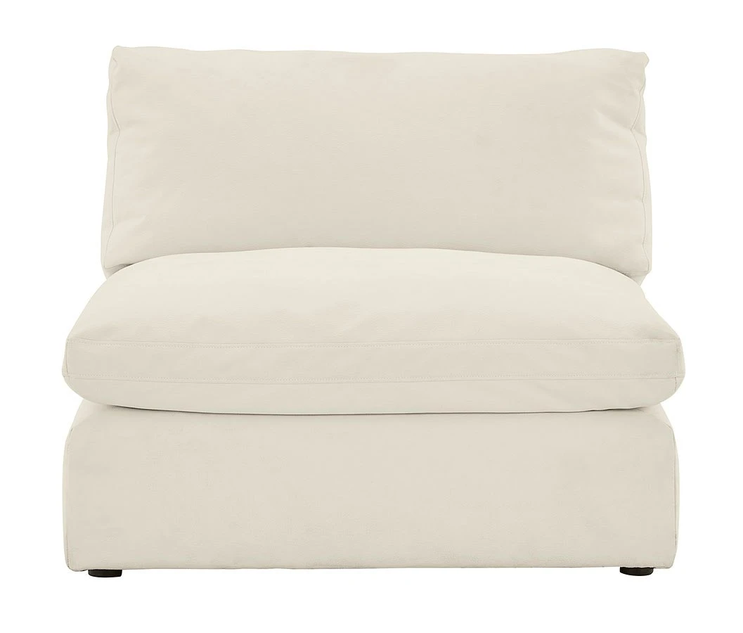 Next-Gen Gaucho Chalk Armless Chair 3 Next-Gen Gaucho Chalk Armless Chair - Image 3