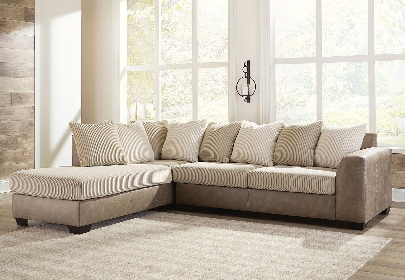 Keskin Sand Left Chaise Sectional 1 Keskin Sand Left Chaise Sectional