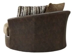 Alesbury Chocolate Oversized Swivel Accent Chair -Signature Design by Ashley 1870421 chair 5