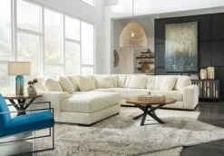 Lindyn Ivory Modular Sectional Set W/ Chaise -Signature Design by Ashley 21104 T806 T998 mod chs sec set 3