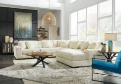 Lindyn Ivory Modular Sectional Set W/ Chaise -Signature Design by Ashley 21104 T806 T998 mod chs sec set 5