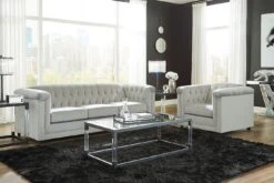 Josanna Gray Living Room Set 23 Josanna Gray Living Room Set -Signature Design by Ashley 2190438 2190435 T197 set 3