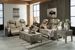 Next-Gen DuraPella Sand Power Reclining Living Room Set -Signature Design by Ashley 2200315 2200318 T904 set 2