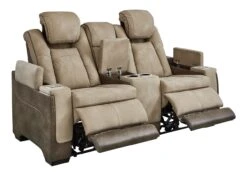 Next-Gen DuraPella Sand Power Reclining Living Room Set -Signature Design by Ashley 2200318 loveseat 4