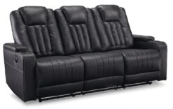 Center Point Black Reclining Sofa W/ Drop Down Table 9 Center Point Black Reclining Sofa W/ Drop Down Table -Signature Design by Ashley 2400489 sofa 3