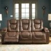 Owners Box Thyme Power Reclining Sofa W/ Adjustable Headrests