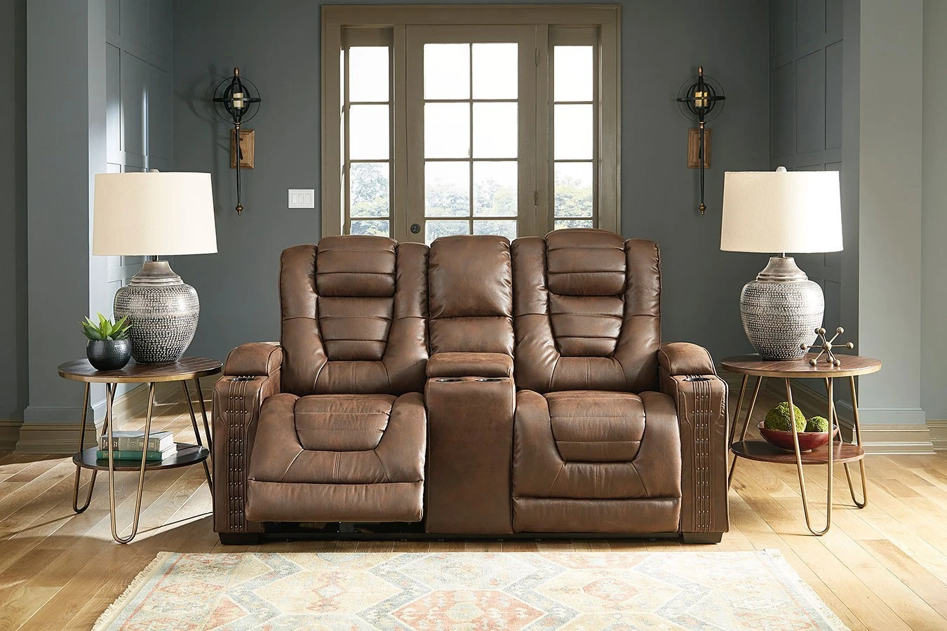 Owners Box Thyme Power Reclining Living Room Set W/ Adjustable Headrests 2 Owners Box Thyme Power Reclining Living Room Set W/ Adjustable Headrests - Image 2