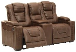 Owners Box Thyme Power Reclining Living Room Set W/ Adjustable Headrests 31 Owners Box Thyme Power Reclining Living Room Set W/ Adjustable Headrests -Signature Design by Ashley 2450518 loveseat 4