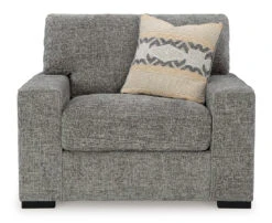 Dunmor Graphite Chair And A Half -Signature Design by Ashley 2490423 chair 3