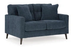 Bixler Navy Living Room Set -Signature Design by Ashley 2610635 loveseat 3