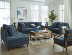 Bixler Navy Living Room Set -Signature Design by Ashley 2610638 2610635 T769 set 4