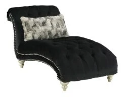 Harriotte Black Chaise 7 Harriotte Black Chaise -Signature Design by Ashley 2620515 chaise 3