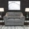 Allmaxx Pewter Loveseat