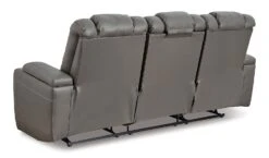 Mancin Gray Reclining Sofa W/ Drop Down Table -Signature Design by Ashley 2970289 sofa 6