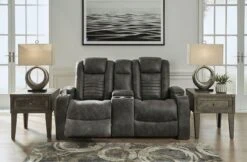 Soundcheck Storm Power Reclining Living Room Set W/ Adjustable Headrests -Signature Design by Ashley 3060618 loveseat 2