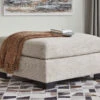Mahoney Pebble Oversized Accent Ottoman