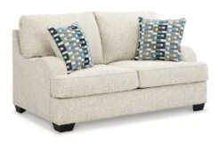 Valerano Parchment Loveseat -Signature Design by Ashley 3340435 loveseat 3