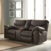 Boxberg Teak Reclining Loveseat W/ Console