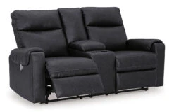 Axtellton Carbon Power Reclining Loveseat W/ Console 11 Axtellton Carbon Power Reclining Loveseat W/ Console -Signature Design by Ashley 3410596 loveseat 5