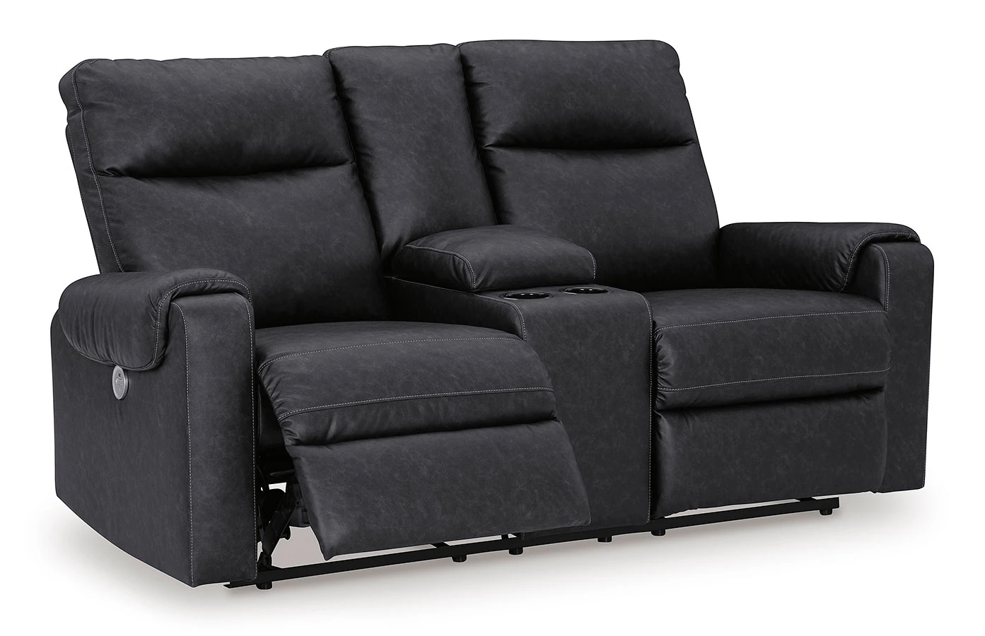 Axtellton Carbon Power Reclining Loveseat W/ Console 5 Axtellton Carbon Power Reclining Loveseat W/ Console - Image 5