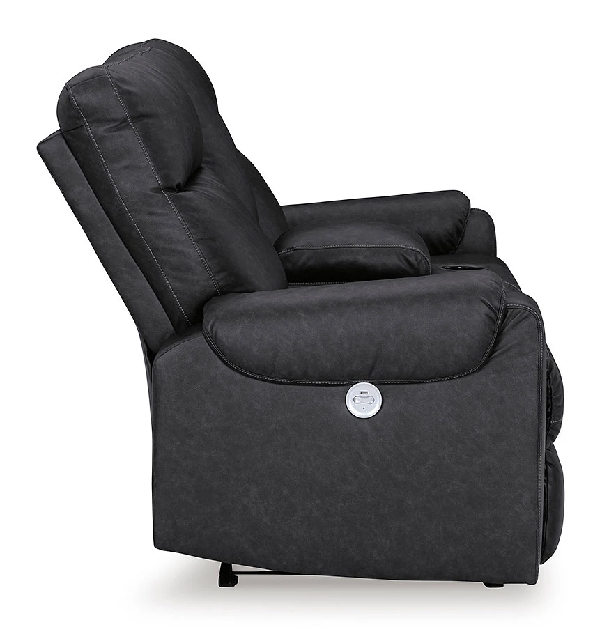 Axtellton Carbon Power Reclining Loveseat W/ Console 7 Axtellton Carbon Power Reclining Loveseat W/ Console - Image 7