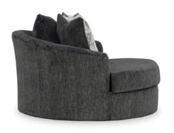 Biddeford Ebony Oversized Swivel Accent Chair 8 Biddeford Ebony Oversized Swivel Accent Chair -Signature Design by Ashley 3550421 chair 4