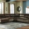Clonmel Chocolate Modular Reclining Sectional Set