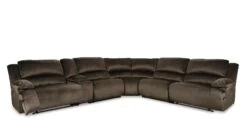 Clonmel Chocolate Modular Reclining Sectional Set -Signature Design by Ashley 36504 58 57 19 77 46 62 sw sectional 14