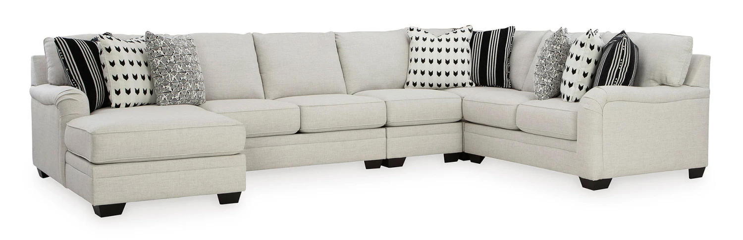 Huntsworth Dove Gray Modular Left Chaise Sectional 8 Huntsworth Dove Gray Modular Left Chaise Sectional - Image 8