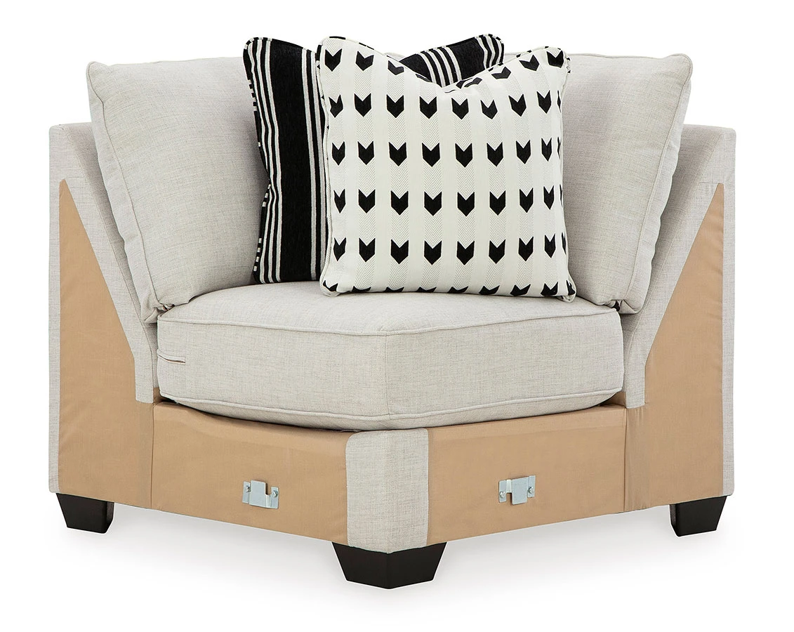 Huntsworth Dove Gray Modular Left Chaise Sectional 11 Huntsworth Dove Gray Modular Left Chaise Sectional - Image 11