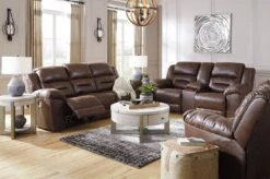 Stoneland Chocolate Power Reclining Living Room Set -Signature Design by Ashley 3990487 3990496 T673 set 2