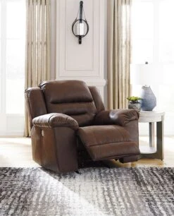 Stoneland Chocolate Power Reclining Living Room Set -Signature Design by Ashley 3990498 recliner 1