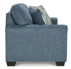 Cashton Blue Loveseat 9 Cashton Blue Loveseat -Signature Design by Ashley 4060535 loveseat 5