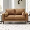 Telora Caramel Loveseat