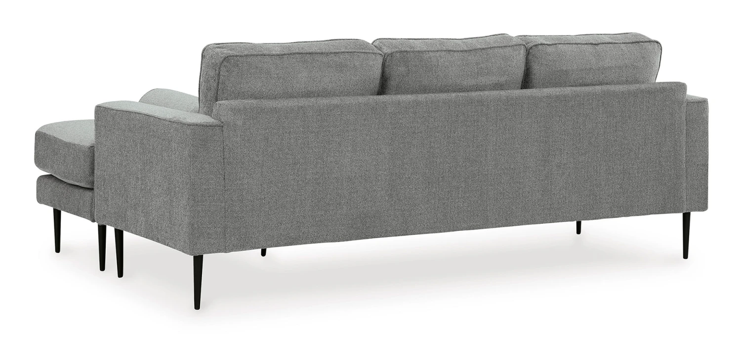 Hazela Charcoal Sofa Chaise 5 Hazela Charcoal Sofa Chaise - Image 5