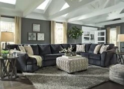 Eltmann Slate Modular Sectional Set -Signature Design by Ashley 41303 T711 mod sec set 4