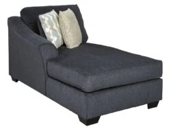 Eltmann Slate Modular Sectional Set -Signature Design by Ashley 4130316 l chaise 1