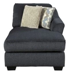 Eltmann Slate Modular Sectional Set -Signature Design by Ashley 4130317 right chaise 1