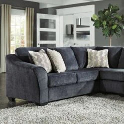 Eltmann Slate Modular Sectional Set -Signature Design by Ashley 4130348 left sofa 1