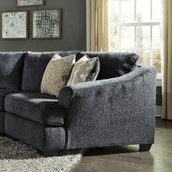 Eltmann Slate Modular Sectional Set -Signature Design by Ashley 4130375 right cuddler 1