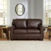 Colleton Dark Brown Loveseat