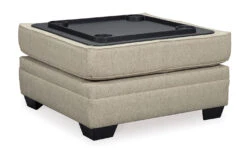 Luxora Bisque Ottoman W/ Storage 9 Luxora Bisque Ottoman W/ Storage -Signature Design by Ashley 5252111 ottoman 5