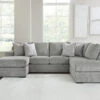 Casselbury Cement Left Sofa Chaise Sectional
